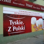 Baner reklamowy alkoholu