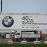Baner reklamowy BMW