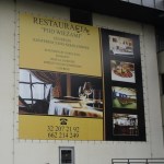 Baner wielkoformatowy restauracji