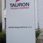 Pylon reklamowy TAURON