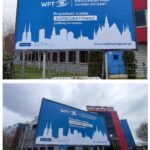 Baner reklamowy Wrocławskiego Parku Technologicznego