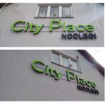 Logo przestrzenne City Place