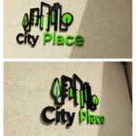 Logo przestrzenne City Place